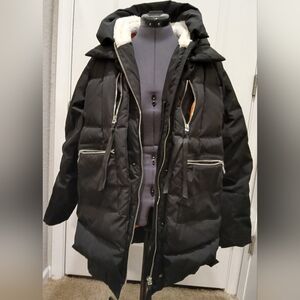 Orolay‎ Black Puffer Winter Coat